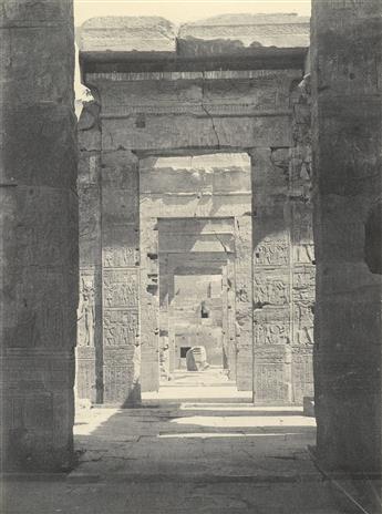 (EGYPT) A group of more than 95 photographs of picturesque views of Egypt and archeological sites, including 60 from an unidentified pr